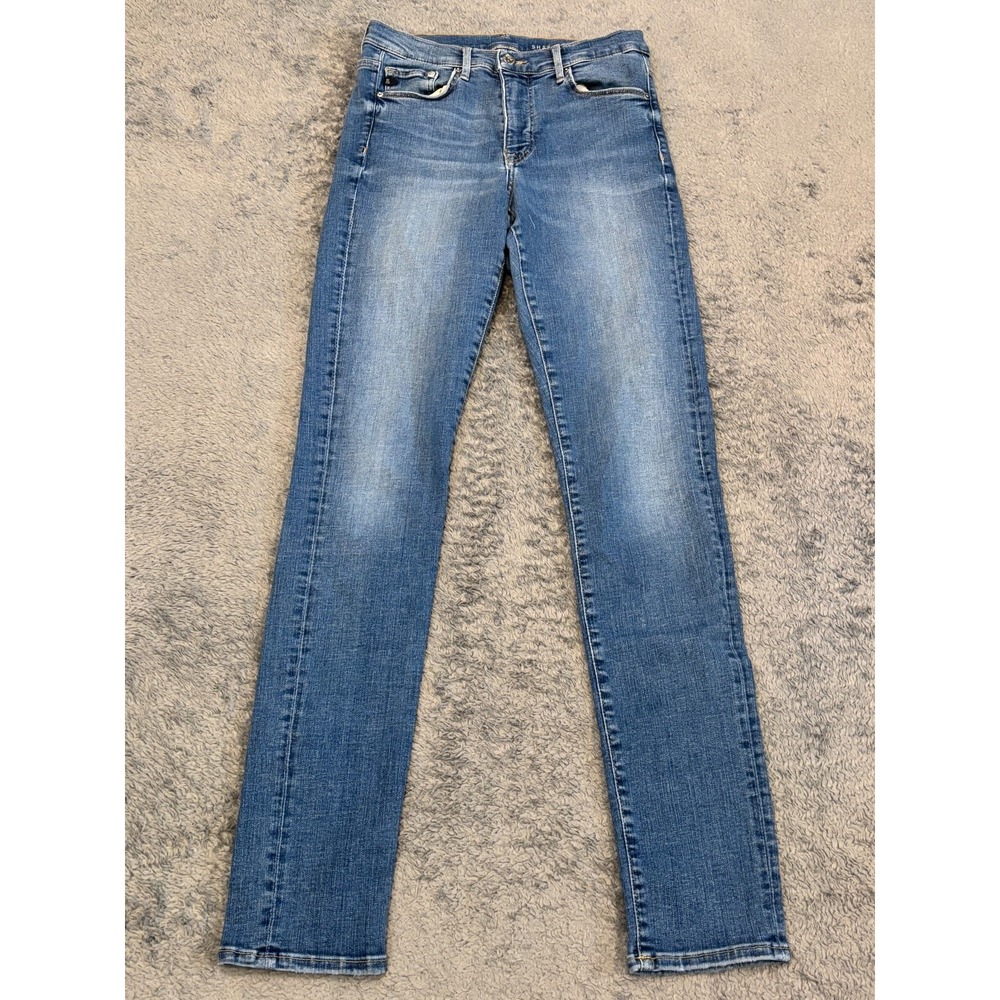 &Denim H&M Shaping Skinny Jeans Womens 29 Medium Wash Blue Stretch Ankle